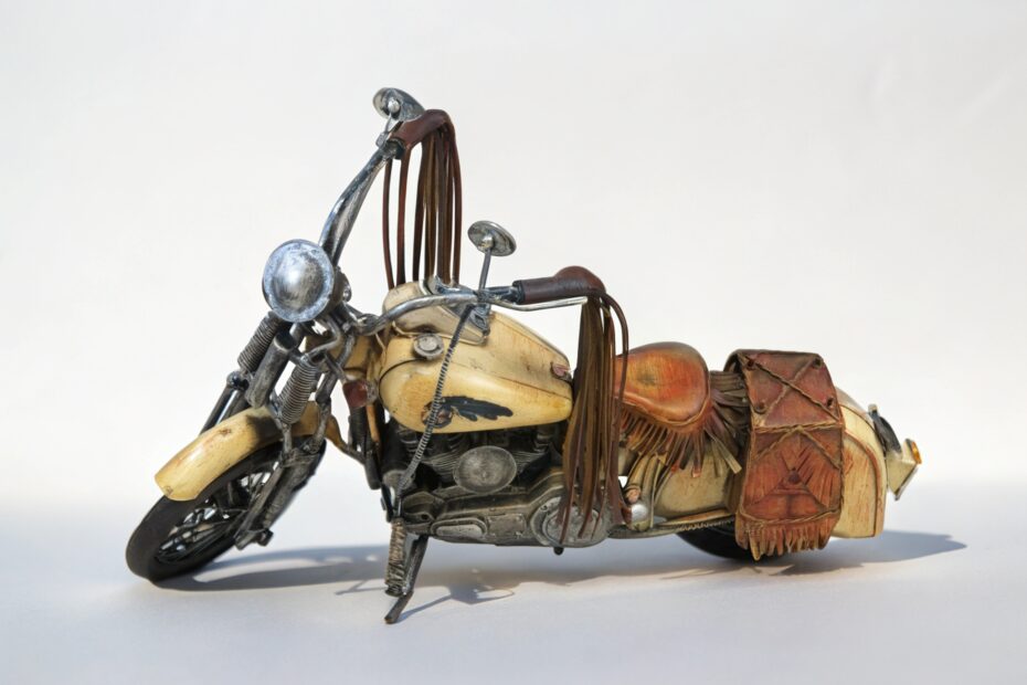 tin plate motorcycle ornament
