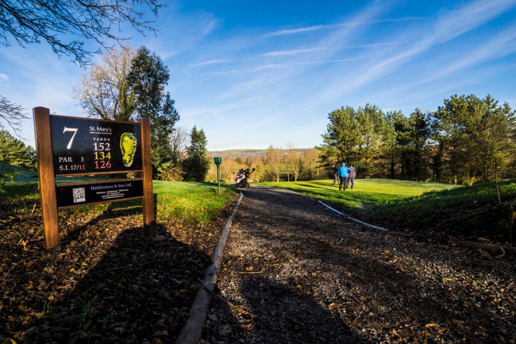 hole 7 at st marys golf club