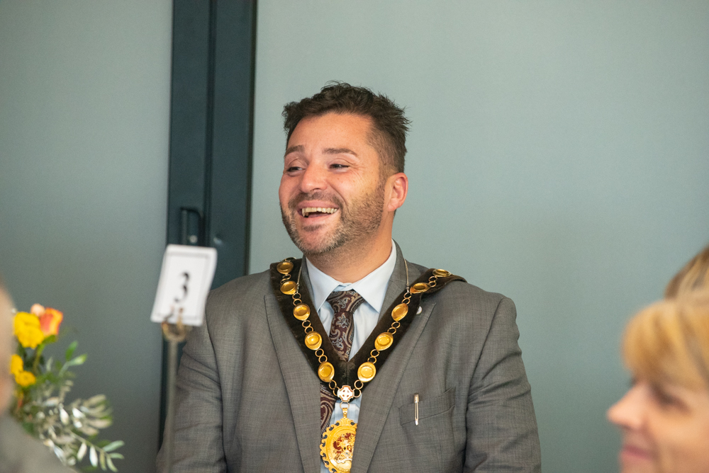 Stuart Baldwin Bridend mayor