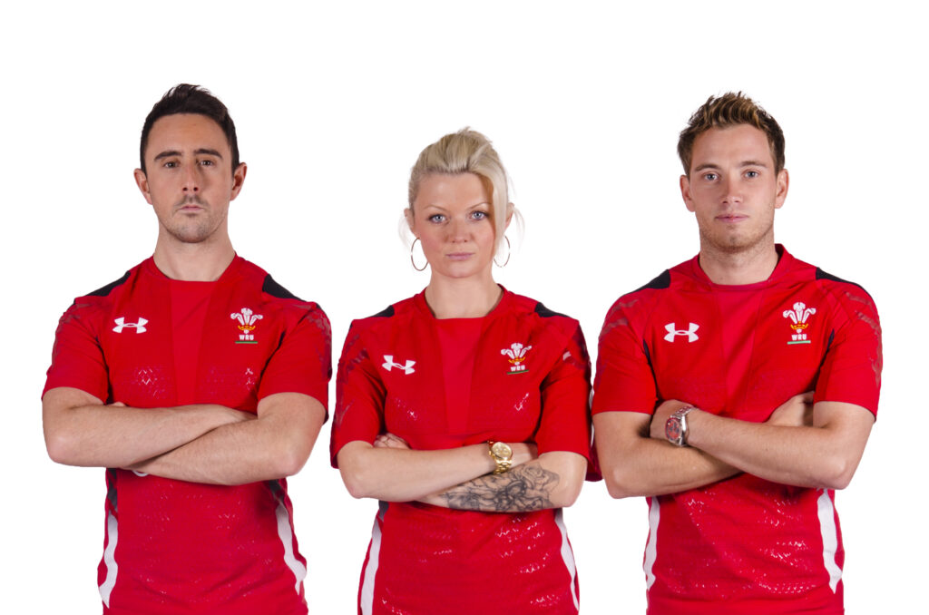 Capital FM Matt polly garaint in welsh rugby tops