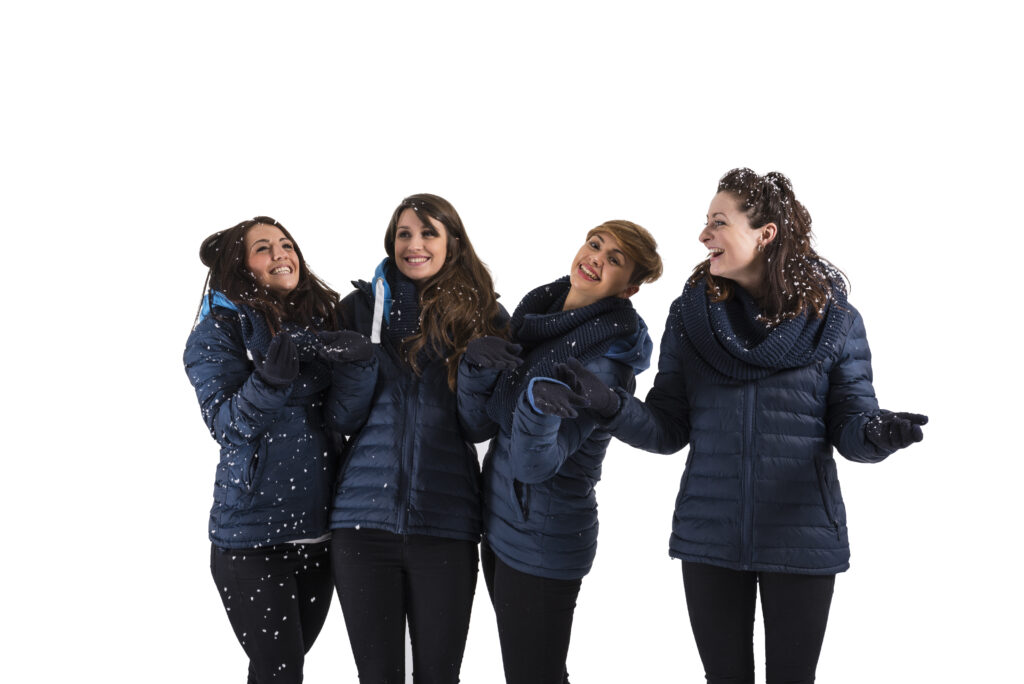 Capital FM street stars in winter clothes