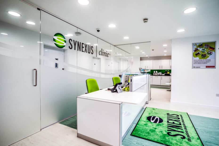 Synexus Cardiff reception