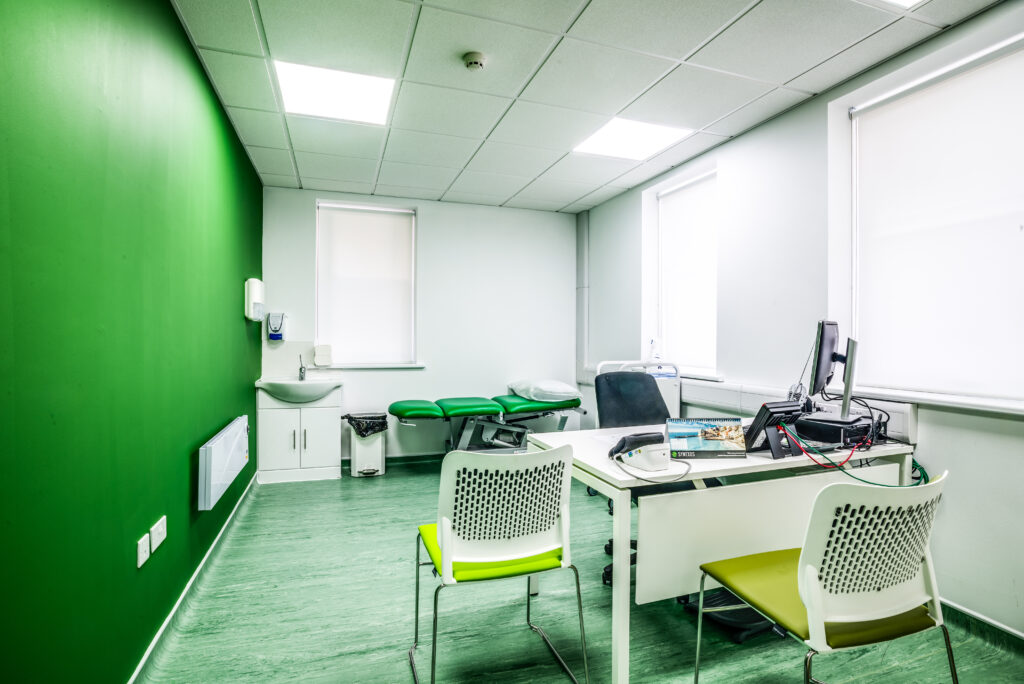 Synexus Cardiff consultation room