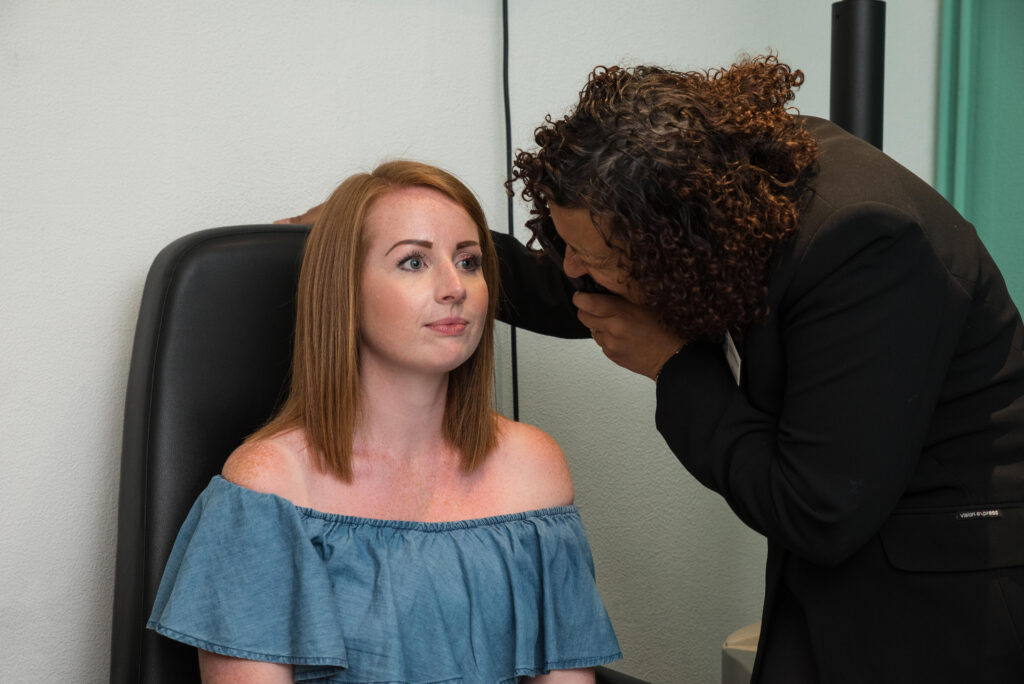 eye exam at vision express