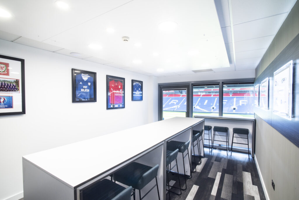 Executive box cardiff city stadium